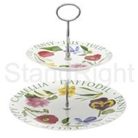Country Flowers Cake Stand