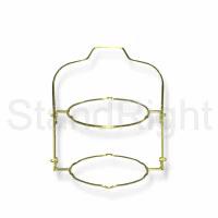 Classic Cake Stand - TwoTier - Gold