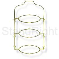 Classic Cake Stand - Three Tier - Gold
